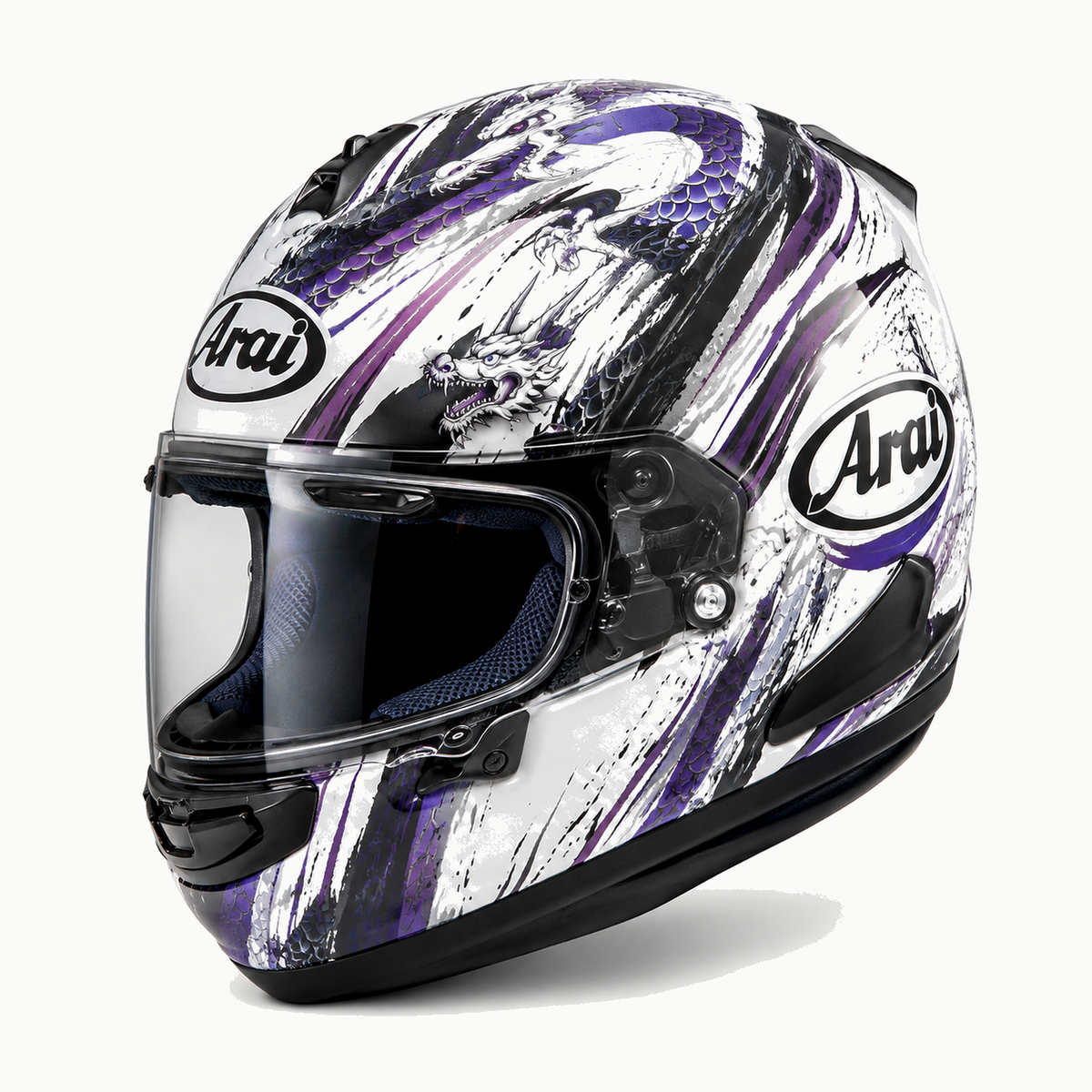 Casque Arai Intégral Dragon Blanc
