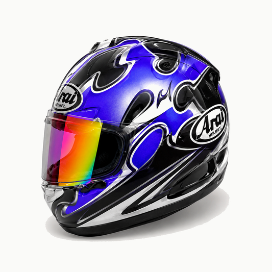 Casque Arai Intégral Fléchette Argent