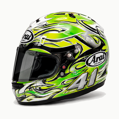 Casque Arai Intégral Haga Jaune