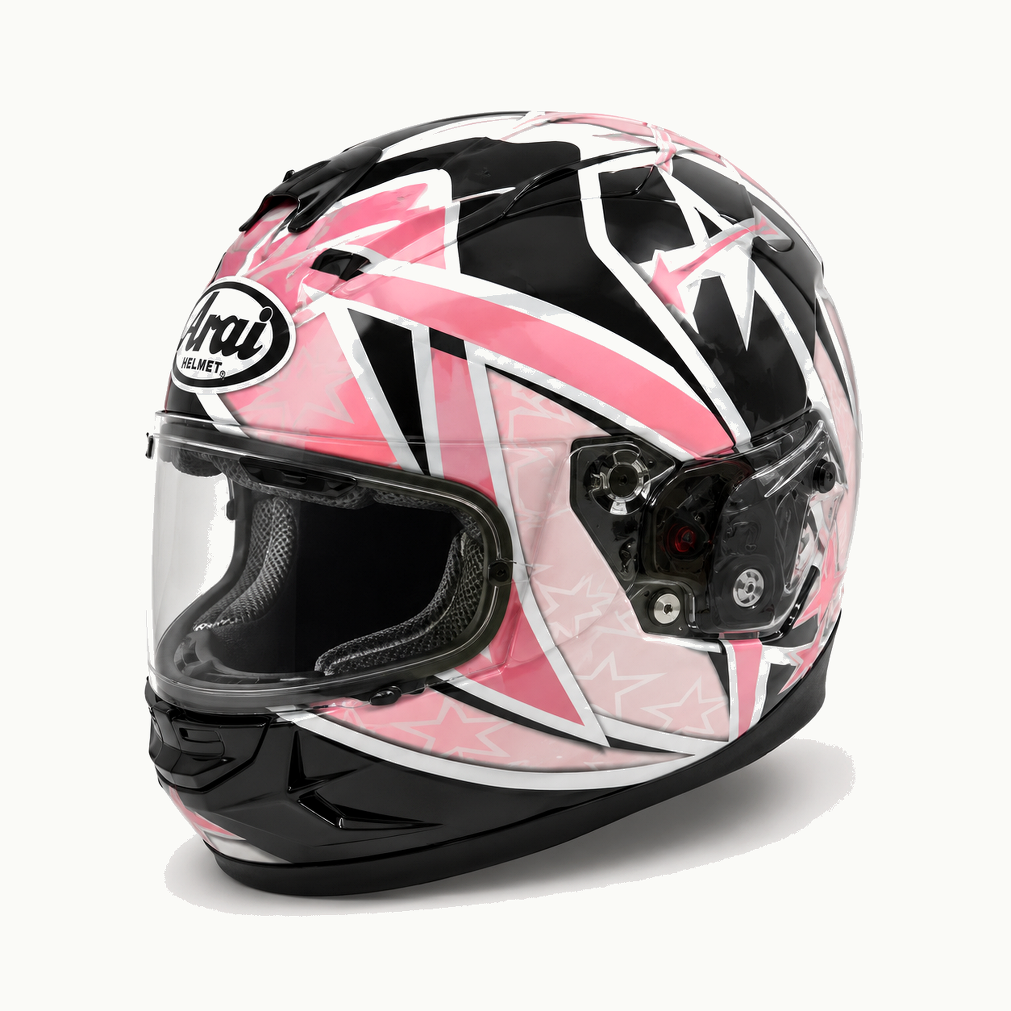 Casque Arai Intégral Pentagramme Rose