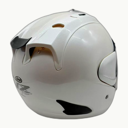 Casque Arai Jet Blanc - Vue Face