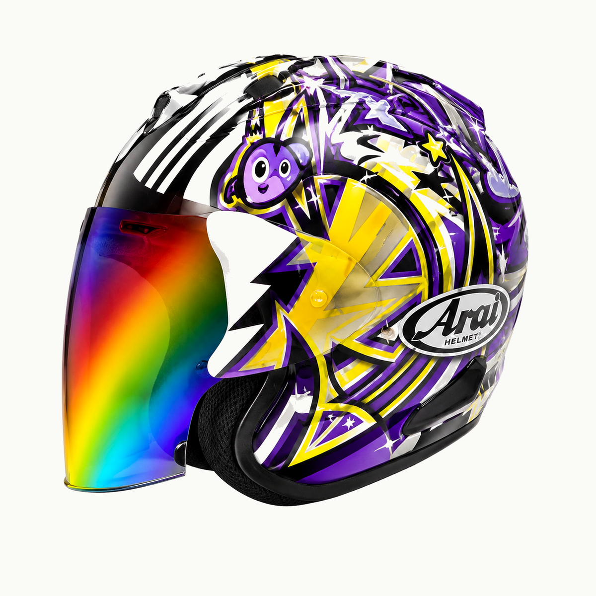 Casque Arai Jet Kirin Bleu