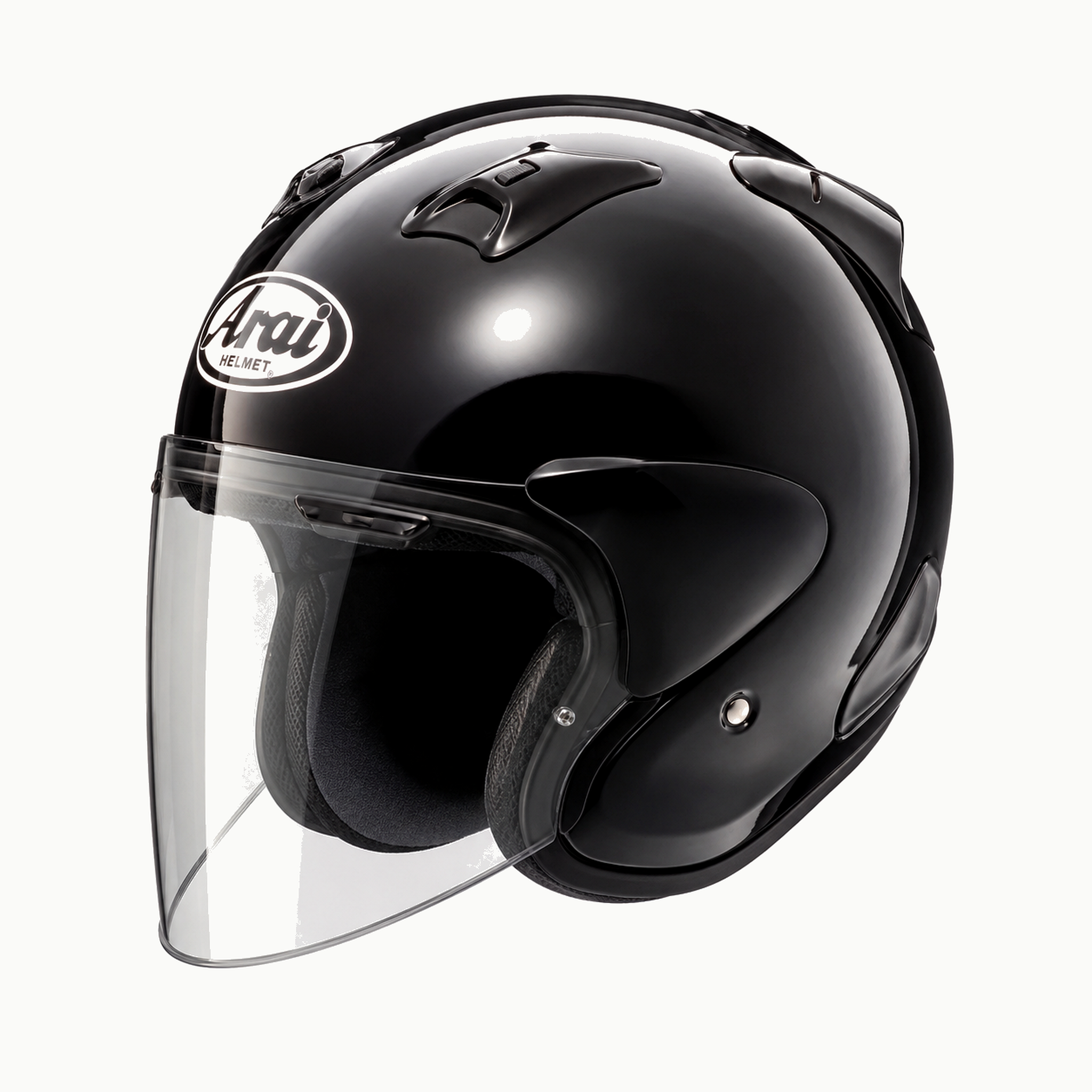 Casque Arai Jet Noir Brillant