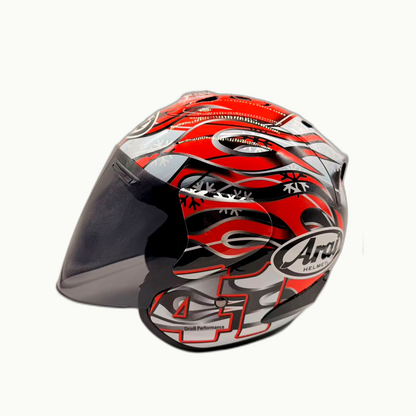 Casque Arai Jet Pedrosa