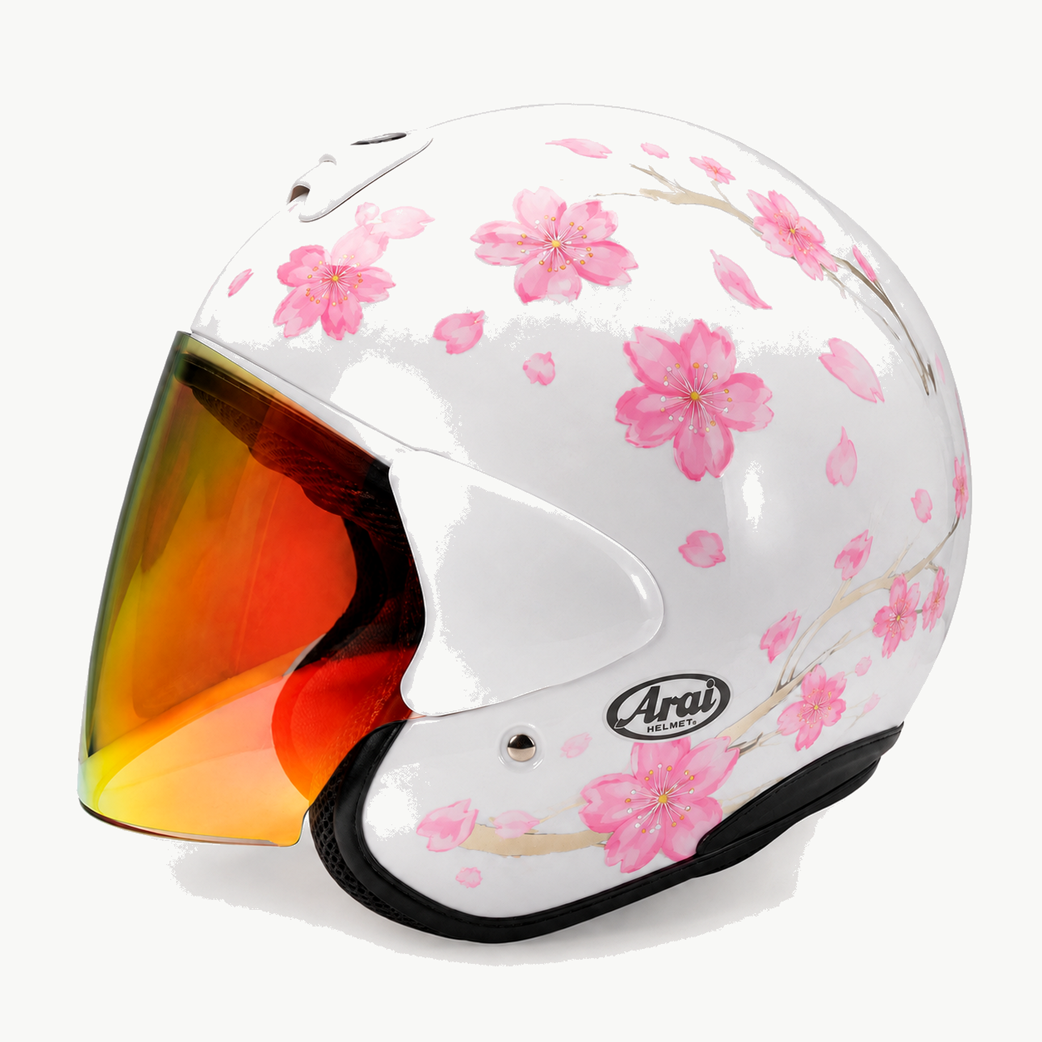 Casque Arai Jet Sakura Blanc