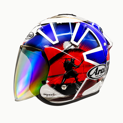 Casque Arai Jet Samurai Bleu