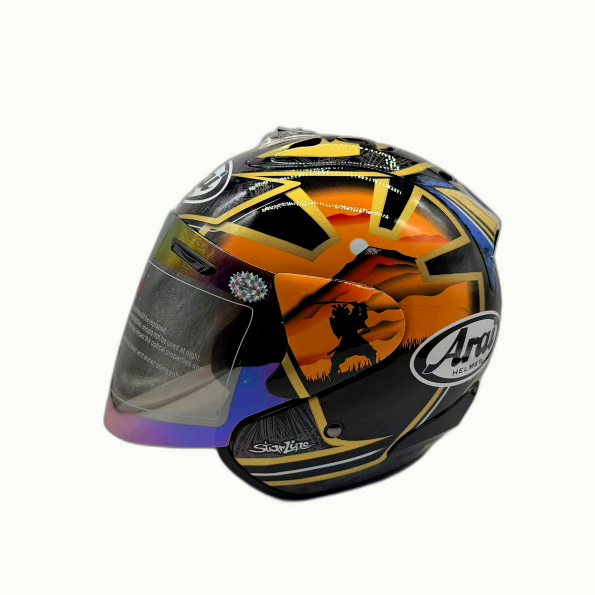 Casque Arai Jet Vitrail Floral