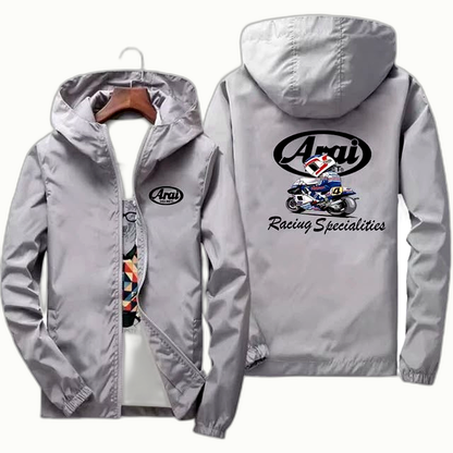 Veste Arai Gris Logo Noir